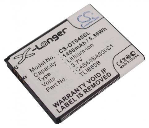 Batterie  alcatel one touch shockwave adr3045