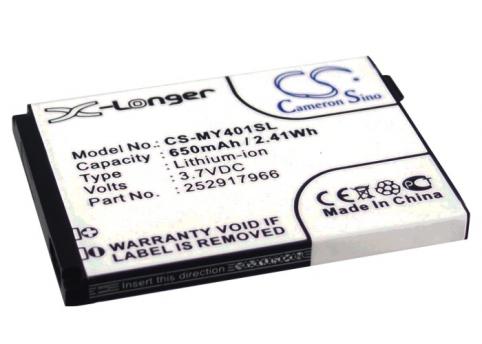 Batterie  sagem my401c, my401l, my-401c, my-401l