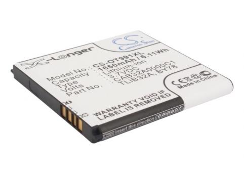 Batterie telephone alcatel one touch 991d