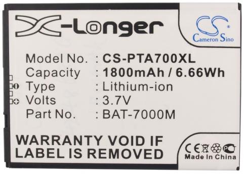 Batterie telephone pantech t100k