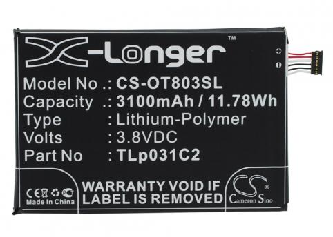 Batterie telephone alcatel ot 8030b