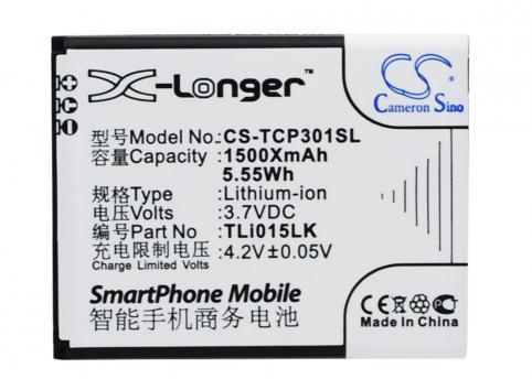 Batterie telephone tcl j326t