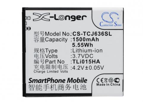 Batterie telephone tcl j636d