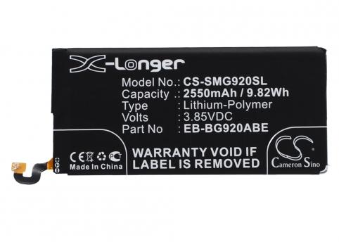 Batterie telephone samsung galaxy s6 td lte