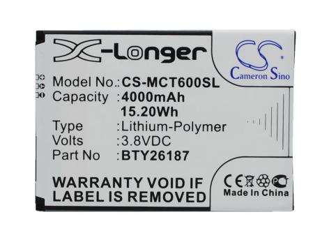 Batterie  mobistel bty26187 cynus t6