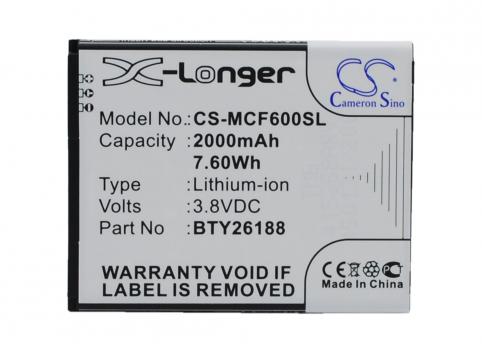 Batterie telephone mobistel cynus f6