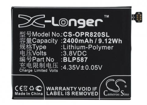 Batterie telephone oppo r8200