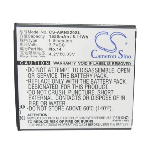 Batterie telephone amoi n820