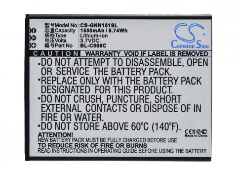 Batterie telephone gionee gn151
