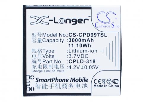 Batterie telephone coolpad 8970l