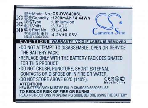 Batterie telephone doov isuper s1