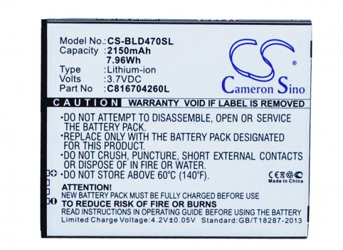 Batterie telephone blu d470u