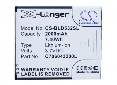 Batterie telephone blu l120