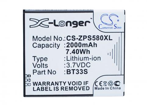 Batterie telephone zopo zp580
