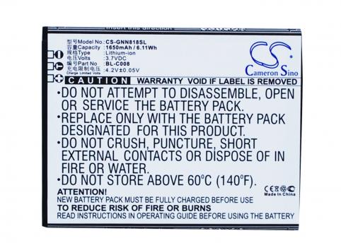 Batterie telephone gionee gn705t