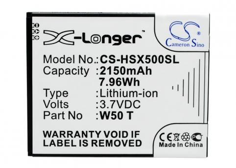 Batterie telephone hasee w50t