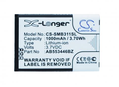 Batterie telephone samsung sm b311v