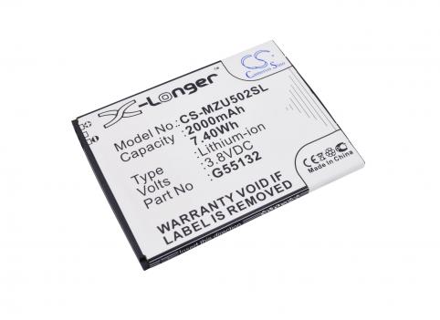Batterie telephone navon mizu d502