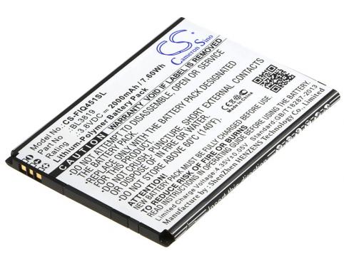 Batterie telephone fly iq4514 quad evo tech 4