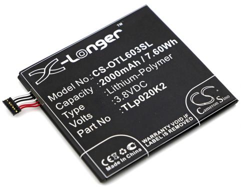 Batterie  alcatel tlp020k2 one touch idol 3 4.7