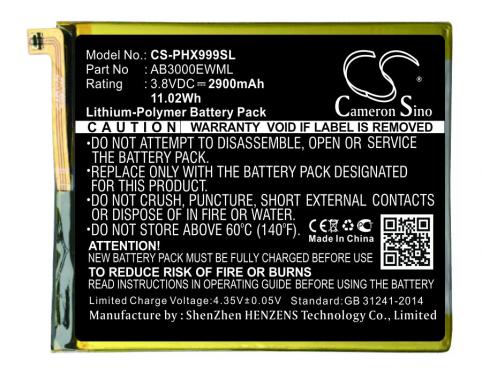 Batterie telephone philips xenium i999