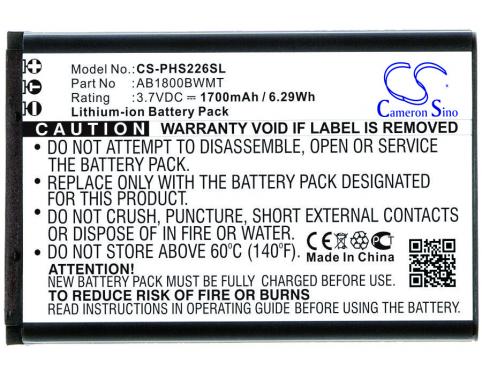 Batterie telephone philips cts226m