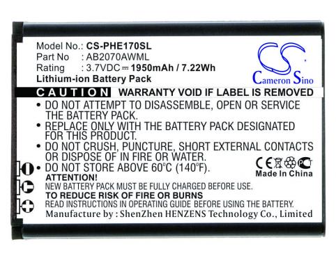 Batterie telephone philips e170