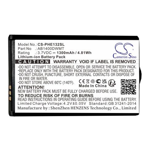 Batterie telephone philips e132x