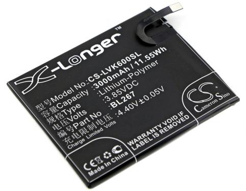 Batterie telephone lenovo vibe k6
