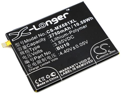 Batterie telephone meilan u10