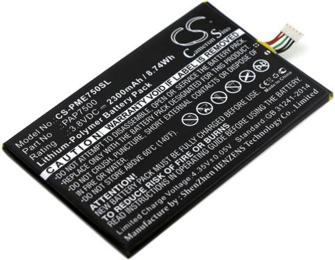 Batterie telephone prestigio pap7500