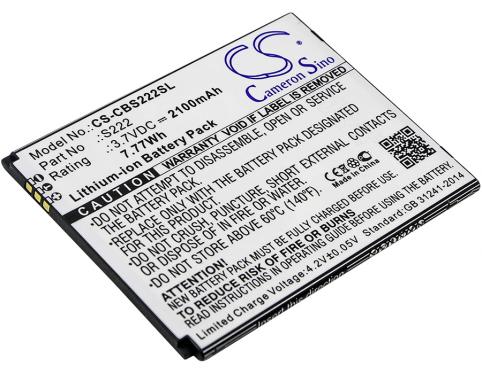 Batterie telephone cubot s222