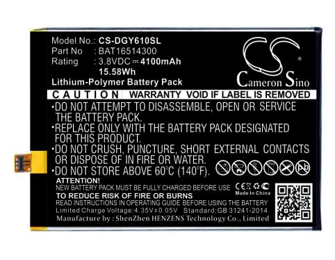 Batterie telephone doogee y6 max