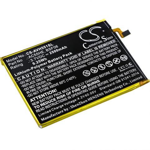 Batterie telephone archos a55 helium