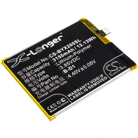 Batterie telephone bbk x20a dual sim td lte