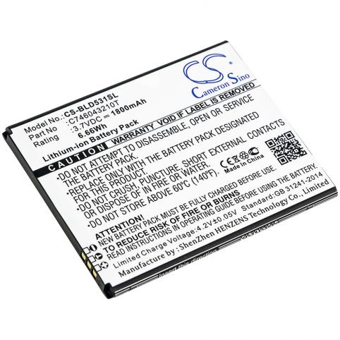 Batterie telephone blu d531k