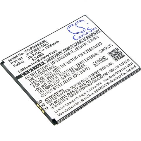 Batterie telephone prestigio psp5551 duo