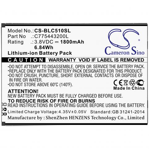 Batterie telephone blu c5l