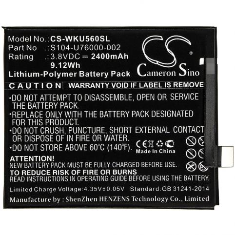 Batterie telephone wiko p6601