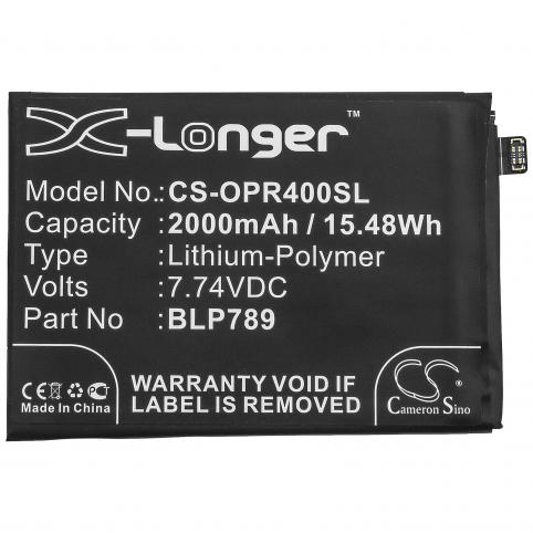 Batterie telephone oppo reno4 5g