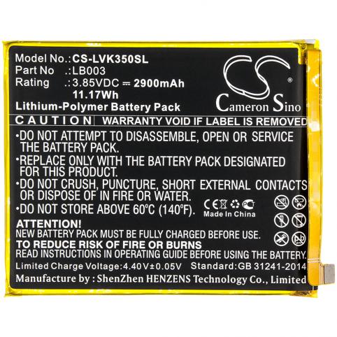 Batterie telephone lenovo k350t