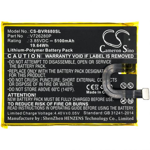 Batterie telephone blackview bv6800