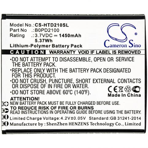 Batterie telephone htc desire 210