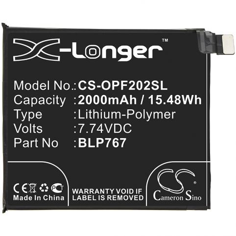 Batterie telephone oppo opg01