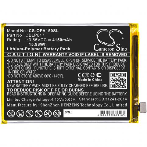 Batterie telephone oppo cph2185