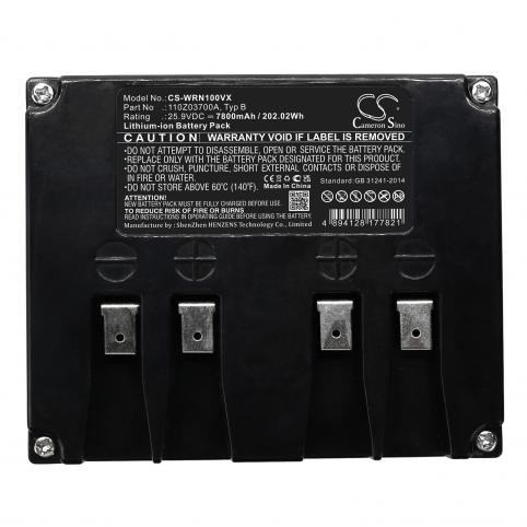 Batterie tondeuses gazon wiper lb1500 spyderevo