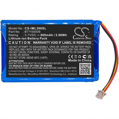Batterie tpe terminal paiement ingenico lec v03.00 0242