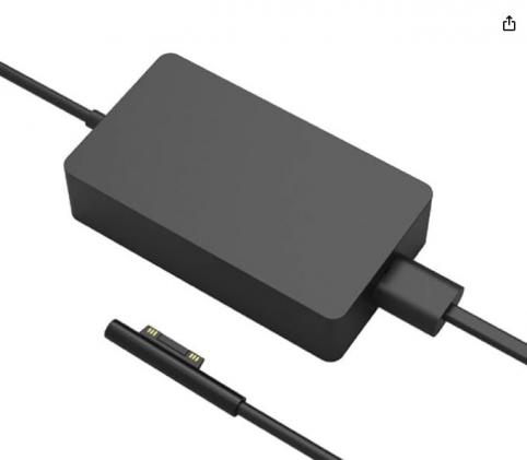 Chargeur tablette microsoft surface book 2 15 1793