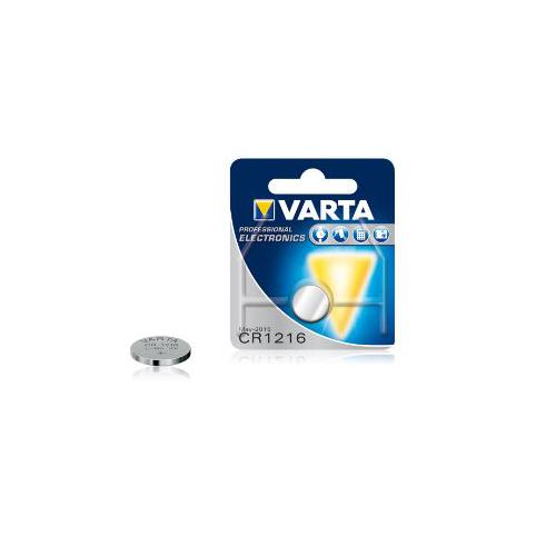  pile bouton lithium varta cr1216