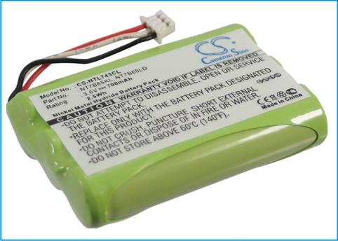Batterie telephone sans fil nortel 7439